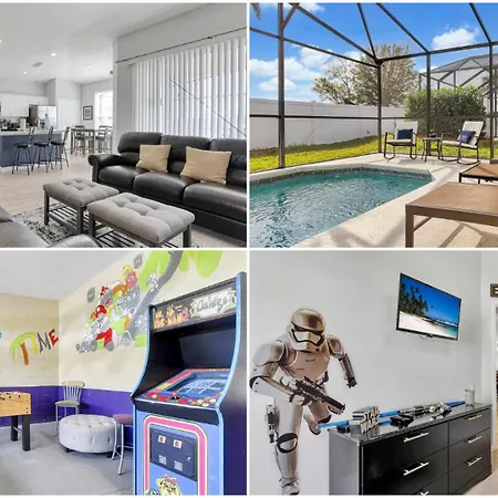 Sweet Retreat - Spacious 4 Bed Windsor Palms Resort Home That'S Close To Disney
